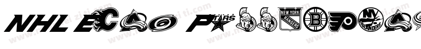 NHL Edge Pittsburgh Medium字体转换